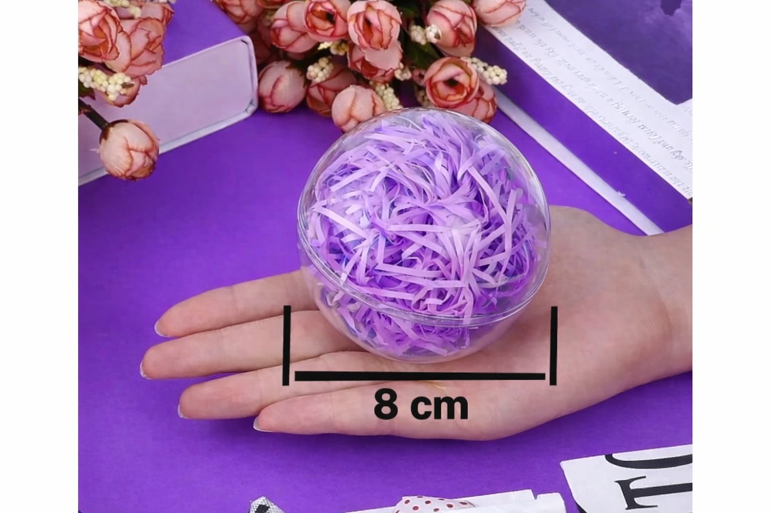 8cm Mika  Küre (20 adet)