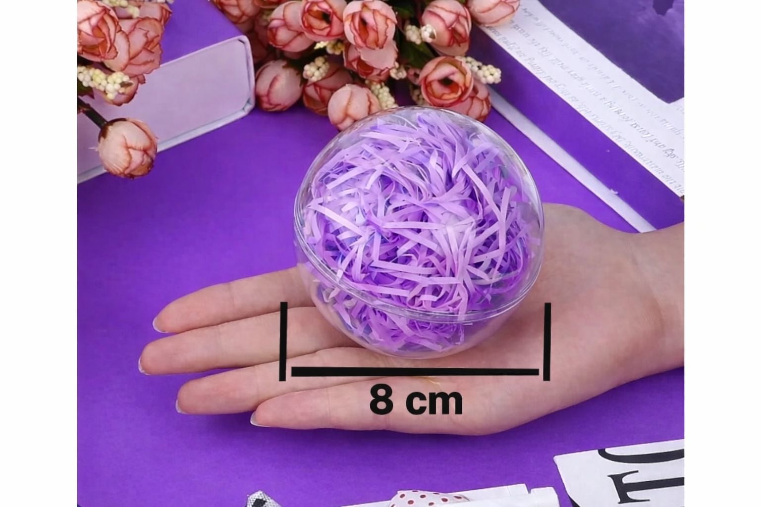 8cm Mika  Küre (20 adet)