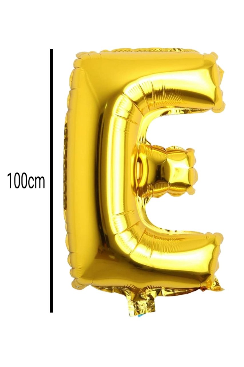Harf Folyo Balon Altın 100cm E