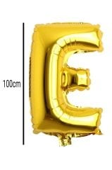 Harf Folyo Balon Altın 100cm E