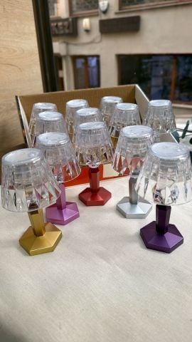 Renkli Abajur 1 adet