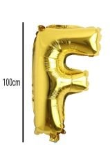Harf Folyo Balon Altın 100cm F