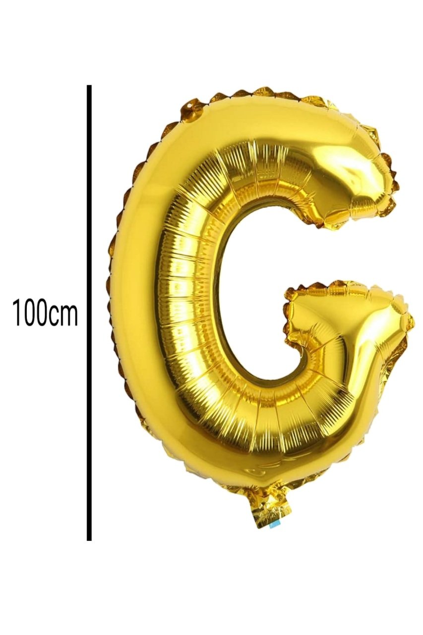 Harf Folyo Balon Altın 100cm G