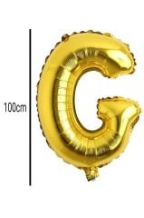 Harf Folyo Balon Altın 100cm G