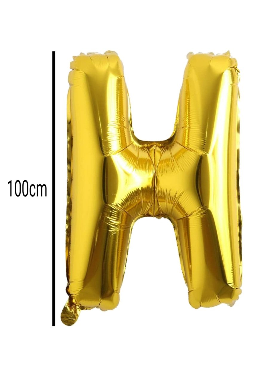 Harf Folyo Balon Altın 100cm H