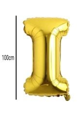Harf Folyo Balon Altın 100cm I