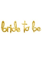 Bride To Be' El Yazılı Set Balon  - Altın