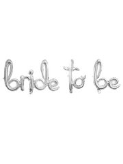 Bride To Be' El Yazılı Set Balon  - Gümüş