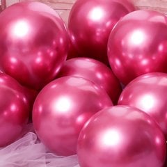 Krom Balon 30cm (50 adet) Fuşya