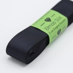 Grogren Kurdele 3cm Siyah
