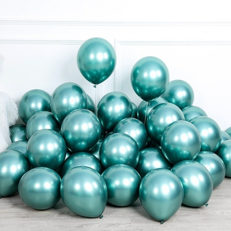 Krom Balon 30cm (50 adet) Yeşil
