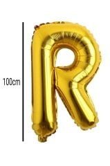 Harf Folyo Balon Altın 100cm R