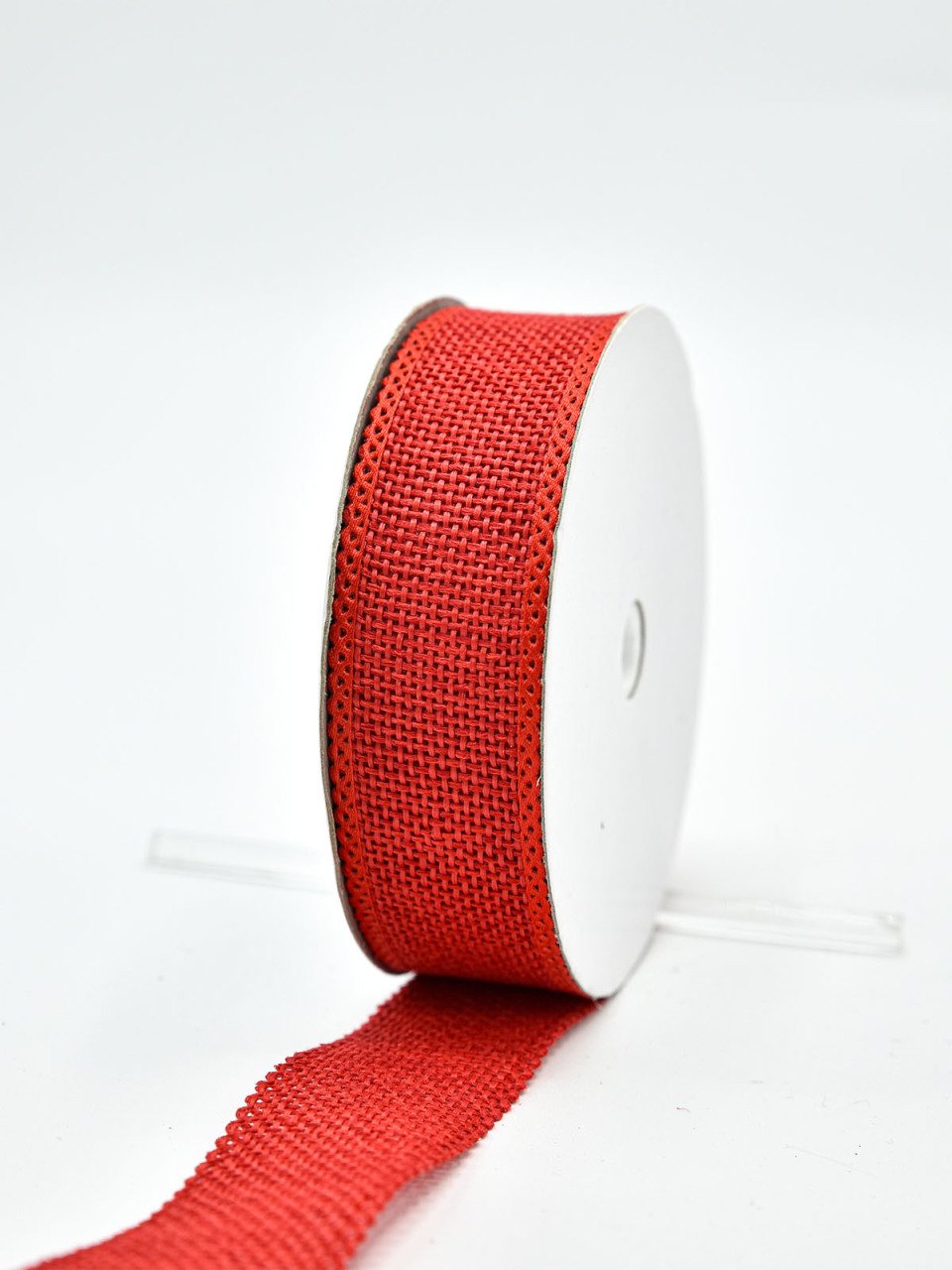 Kanaviçe Jüt Kurdele 2,5cm Kırmızı