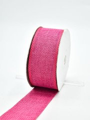 Kanaviçe Jüt Kurdele 4cm Fuşya
