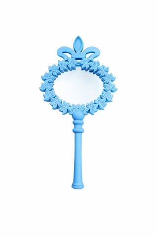 Mini Ayna (10cm) 25 adet Mavi