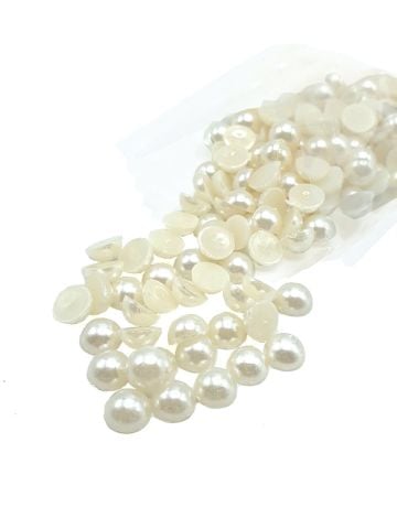 8mm İnci Boncuk Krem - 30gr