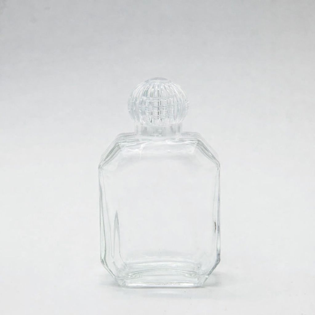 Uzun Kare Cam Şişe 30cc