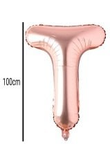 Harf Folyo Balon Rose Gold 100cm T