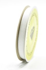 Organze Kurdele 6mm Beyaz