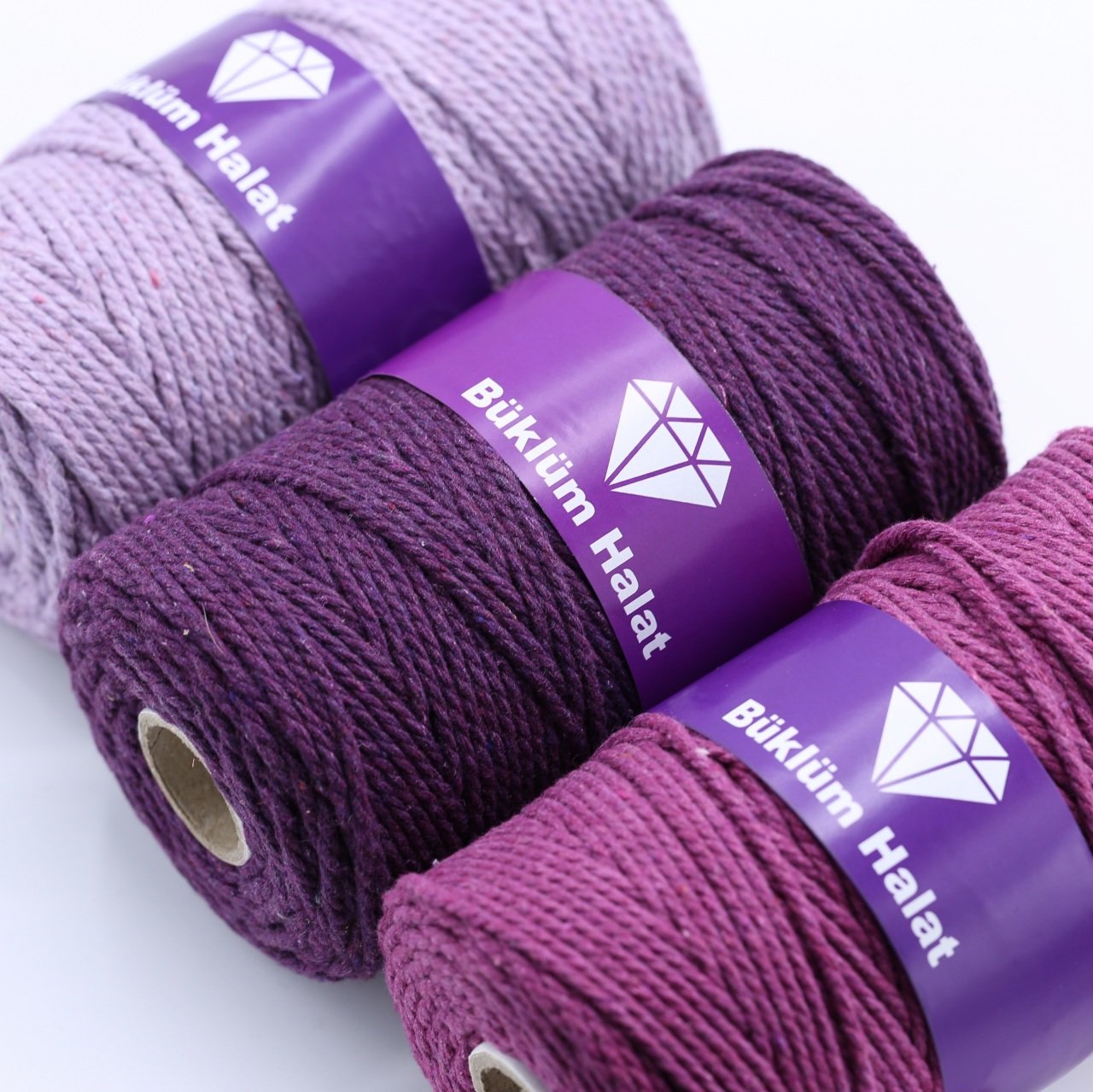 İki Büküm Makrome İpi (3mm - 500gr)