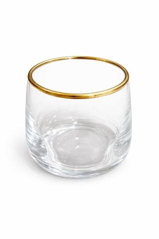 Oval Kahve Yanı Su Bardağı