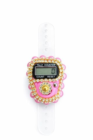 Taşlı Zikirmatik  Pembe