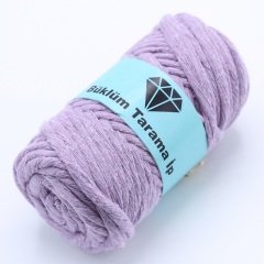 Tek Büküm Makrome İpi (5mm - 250gr) Lila