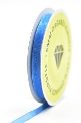 Organze Kurdele 6mm Saks Mavisi