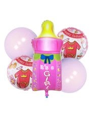 Biberon 5'li Set Balon - Pembe