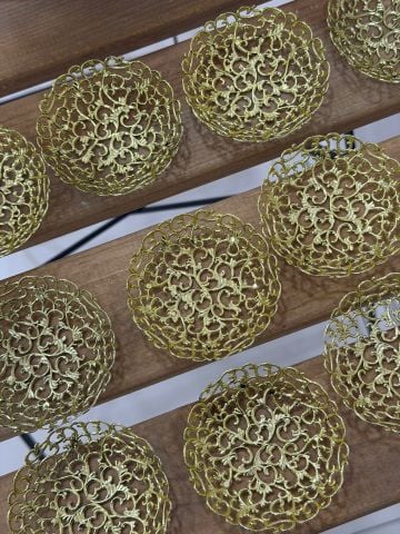 Yuvarlak Tepsi Nikah Şekeri 12 adet