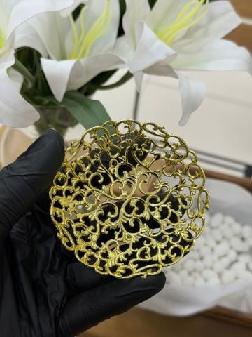 Yuvarlak Tepsi Nikah Şekeri 12 adet