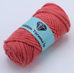 Tek Büküm Makrome İpi (5mm - 250gr) Narçiçeği