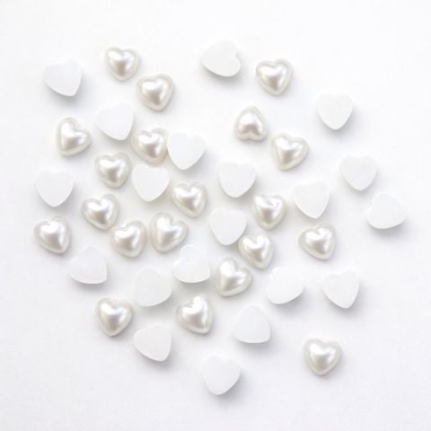 8 ml Kalp İnci 30 gr Beyaz - 30gr