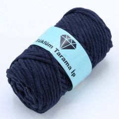 Tek Büküm Makrome İpi (5mm - 250gr) Lacivert