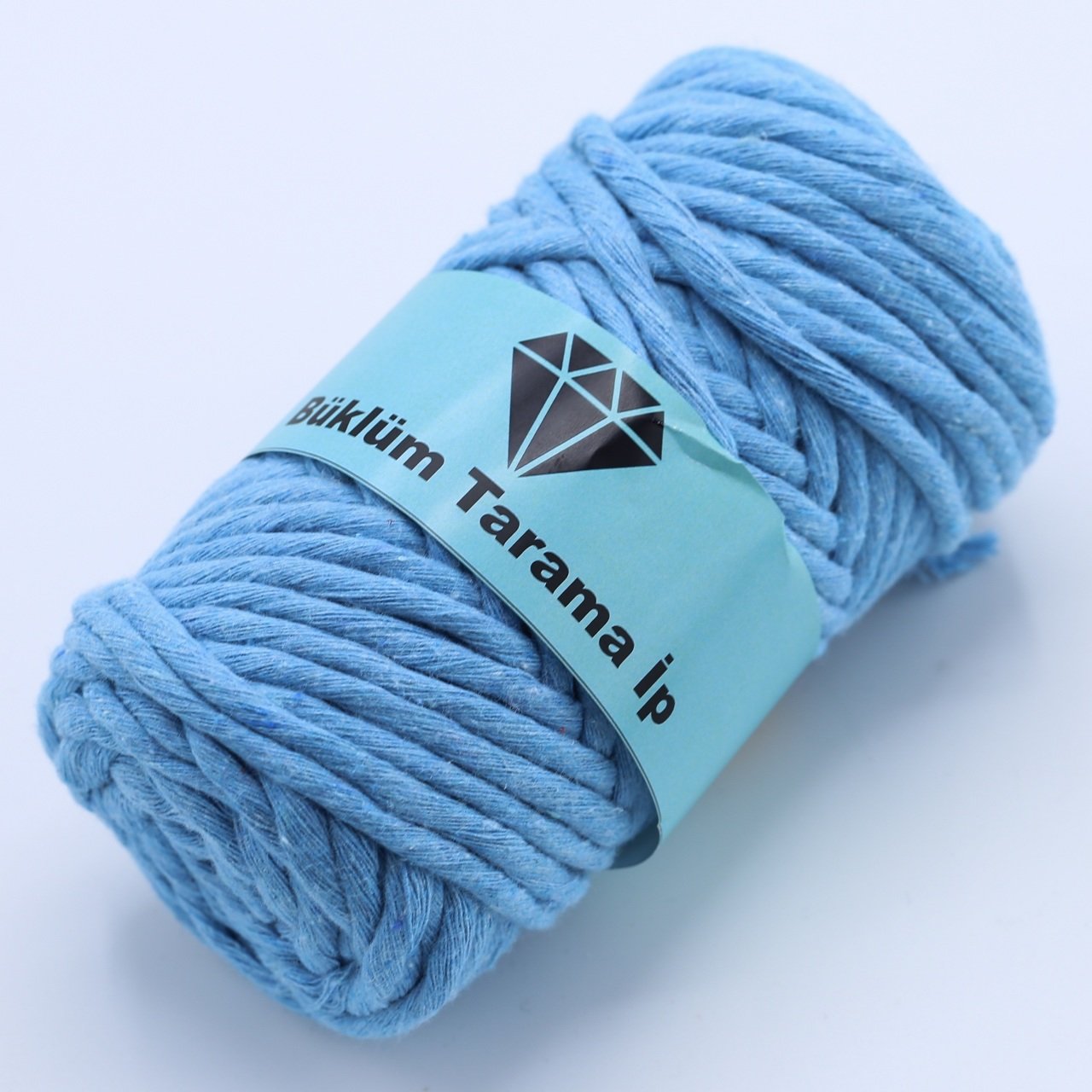 Tek Büküm Makrome İpi (5mm - 250gr) Koyu Yeşil