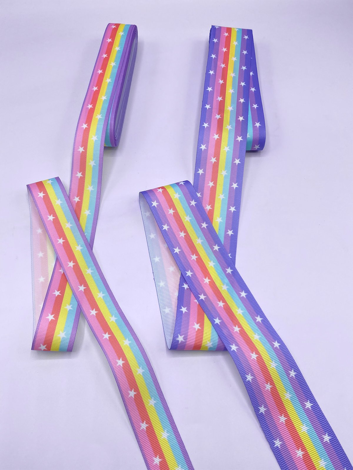 Baskılı Grogren Kurdele (4cm-5 Metre)