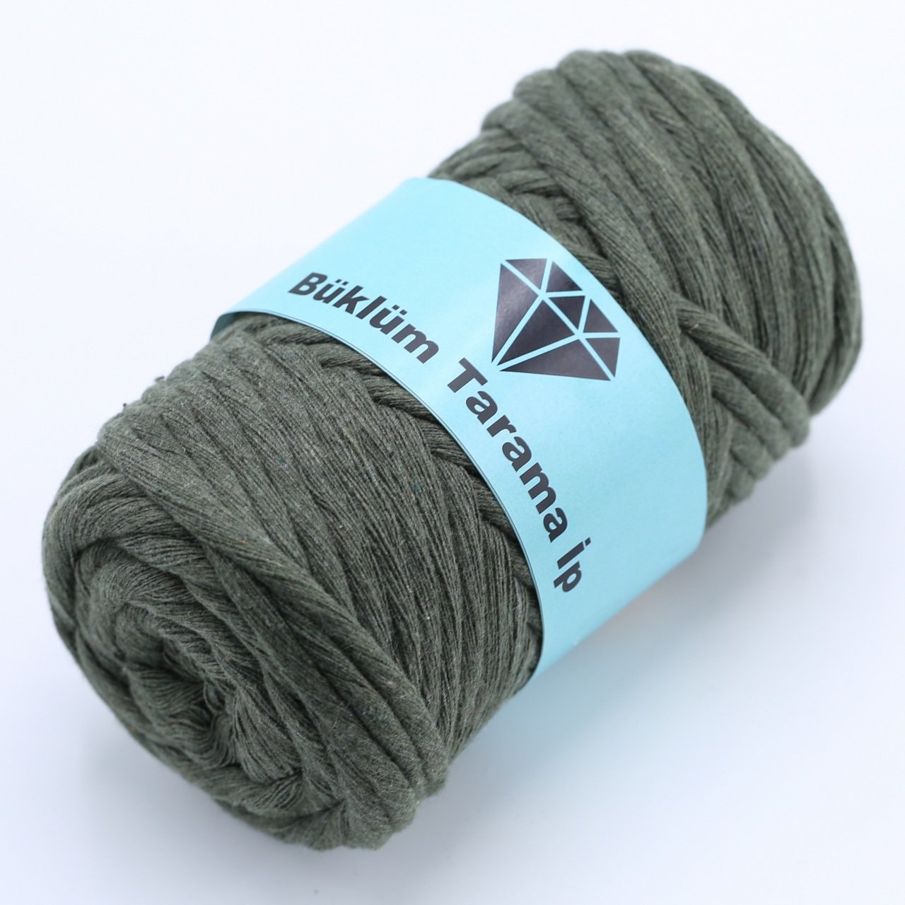 Tek Büküm Makrome İpi (5mm - 250gr) Haki