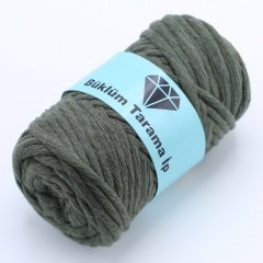 Tek Büküm Makrome İpi (5mm - 250gr) Haki