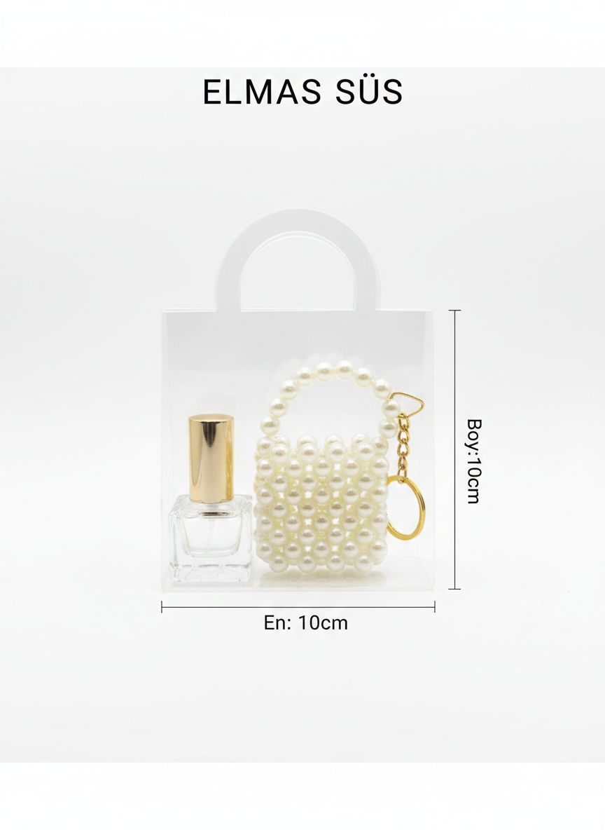 Pleksi Çanta 1 adet 10x10x4cm