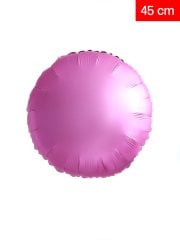 Yuvarlak Folyo Balon 45cm - Pembe