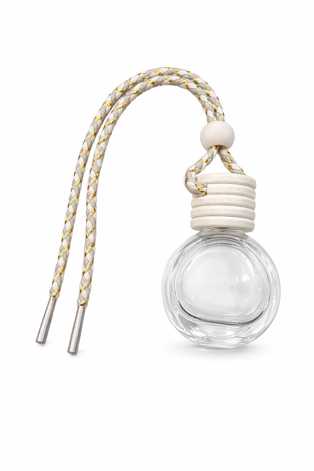 Araba Kokusu Cam Şişesi Oval