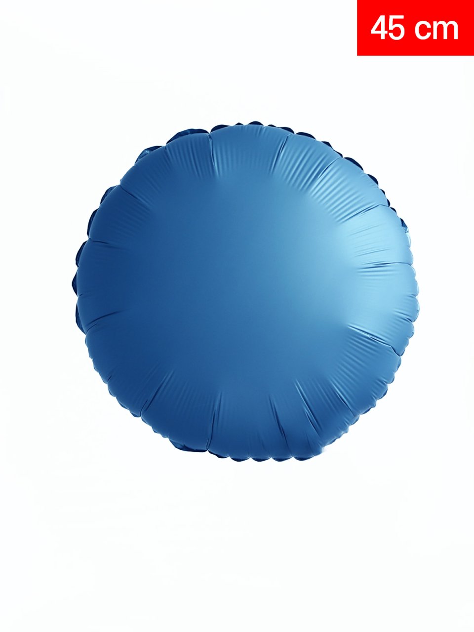 Yuvarlak Folyo Balon 45cm - Koyu Mavi