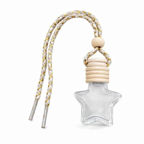 Araba Kokusu Cam Şişesi Yıldız