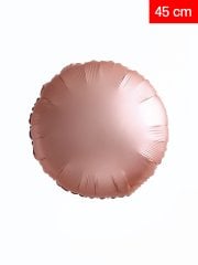 Yuvarlak Folyo Balon 45cm - Rose Gold