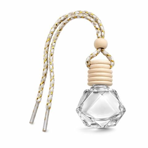 Araba Kokusu Cam Şişesi Kristal