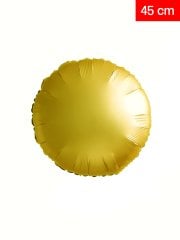 Yuvarlak Folyo Balon 45cm - Altın