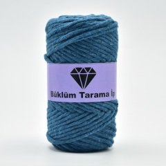 Tek Büküm Makrome İpi (3mm - 250gr) Petrol Mavisi