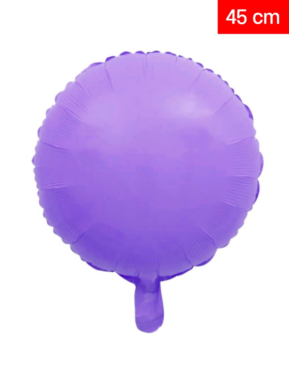 Yuvarlak Makaron Balon 45cm - Mor