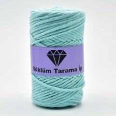 Tek Büküm Makrome İpi (3mm - 250gr) Mint Yeşili