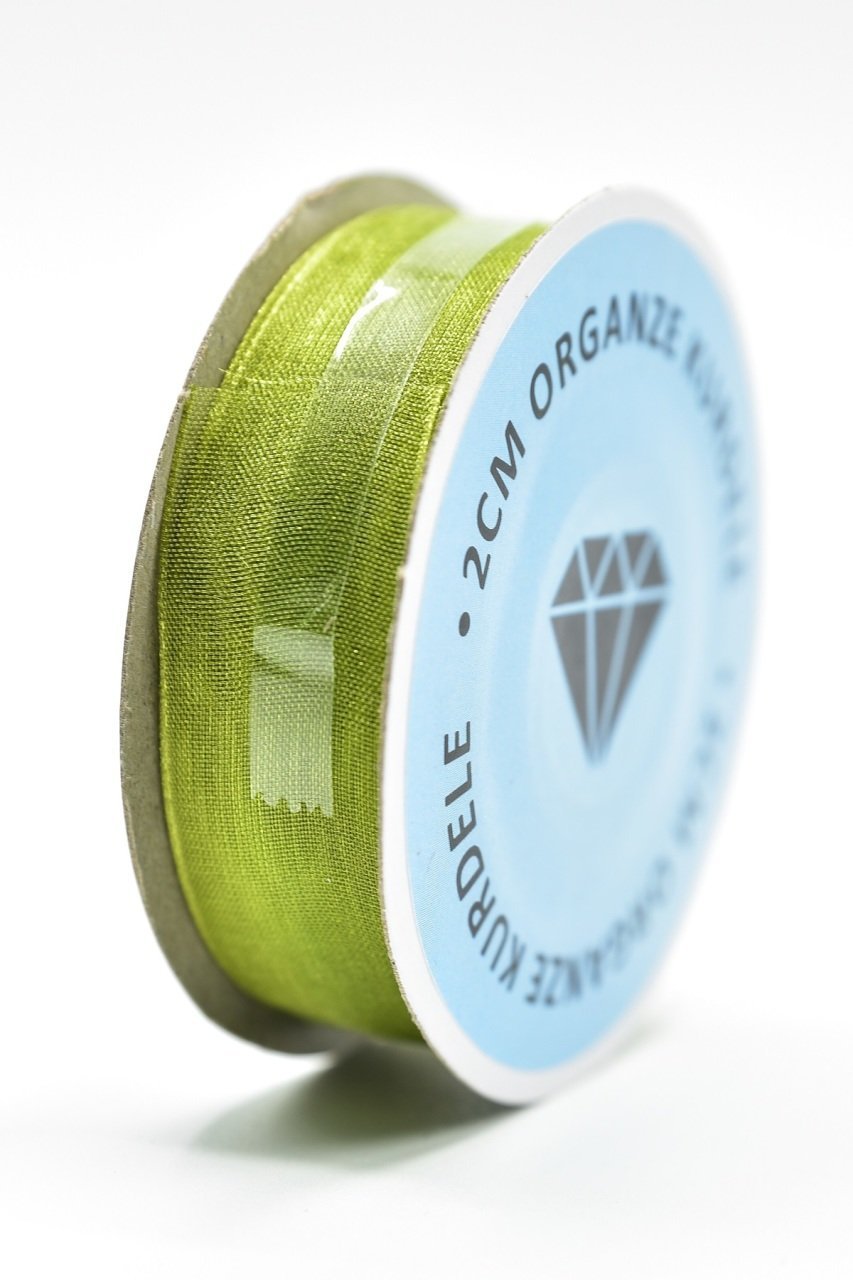 Organze Kurdele 2cm Haki
